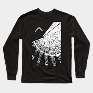 Strangerous Ascendant Abyss - white on black Long Sleeve T-Shirt